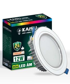 Âm trần Energy viền bạc ba màu công suất 12W