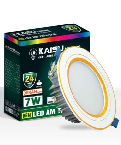 Âm trần Energy viền vàng ba màu công suất 7W