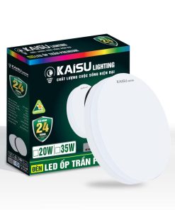 Ốp trần Hình tròn màu trắng - ánh sáng trắng công suất 35W