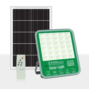 Đèn LED pha năng lượng mặt trời KAISU Lighting 02 200W