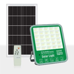 Đèn LED pha năng lượng mặt trời KAISU Lighting 02 300W