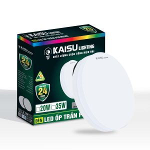 Ốp trần Hình tròn màu trắng – ánh sáng vàng công suất 35W